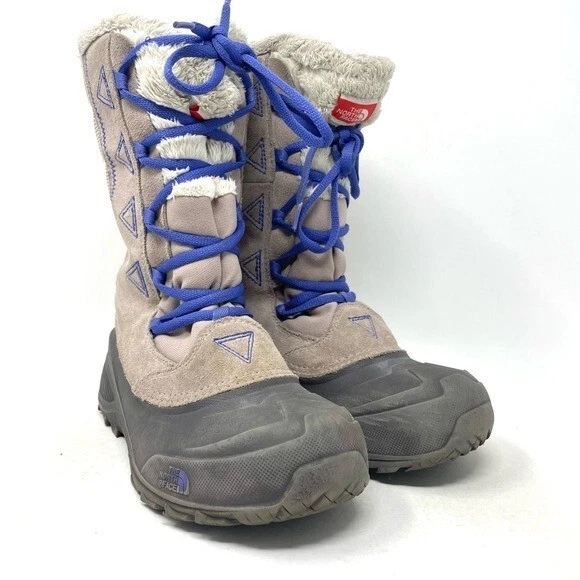 Bota The North Face Shellista Lace II Atmosphere Gris Azul Iris Juvenil 4 Foto 2 de 4