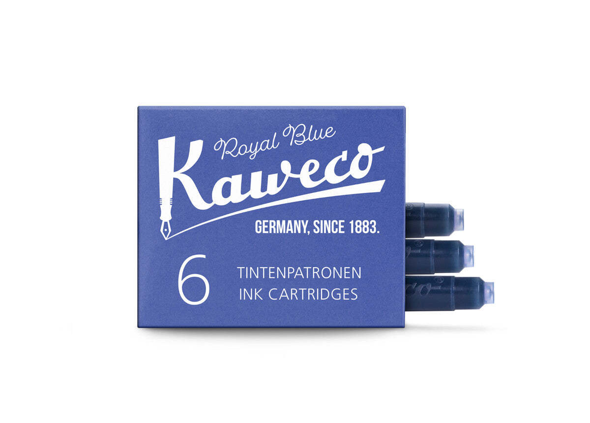 Kaweco Ink Cartridges 6-Pack Royal Blue-image