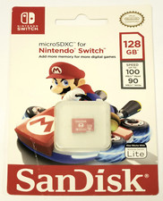 SANDISK Micro SDXC for NINTENDO SWITCH 128 GB