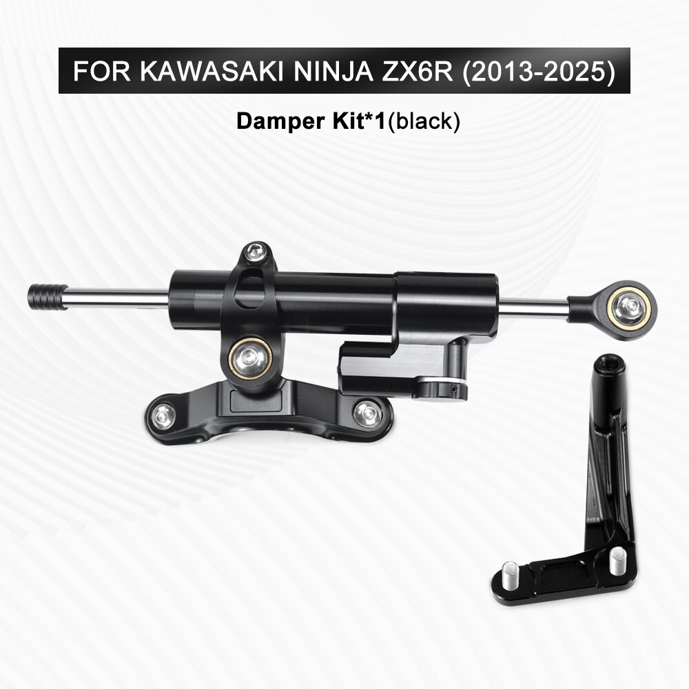 【まっつー】 For Kawasaki Ninja ZX-6R Steering Damper Kit ZX-6R KRT
