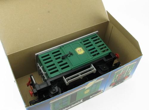 PLAYMOBIL 4121 Viehwaggon in Box Waggon für Steaming Mary Western Lok Eisenbahn - 第 2/17 張圖片