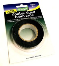 NEW External Double Sided Foam Tape 19mm X 2mtr