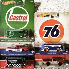 HOT WHEELS 2023 PREMIUM POP CULTURE CASE U SET OF 5 VW CHEVY DATSUN IN STOCK