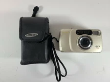 Vintage Samsung Ibex 70G 35mm camera With Case- Camera body tested (see details)