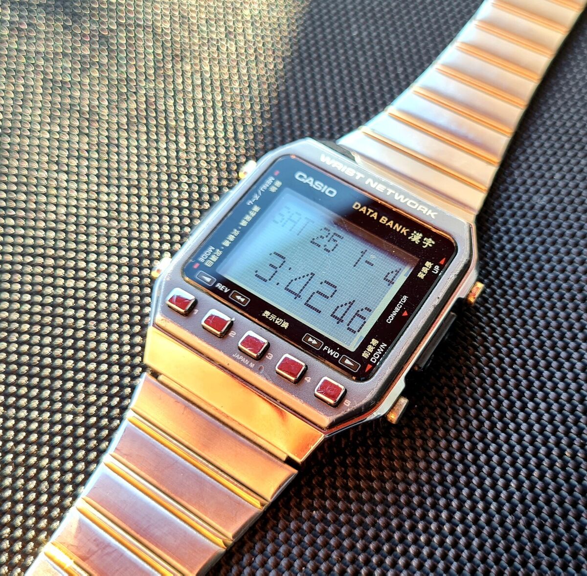 Casio Data Bank Kanji Wrist Network Vintage Digital Men's Casio Data Bank Kanji Wrist Network Vintage Digital Men's
