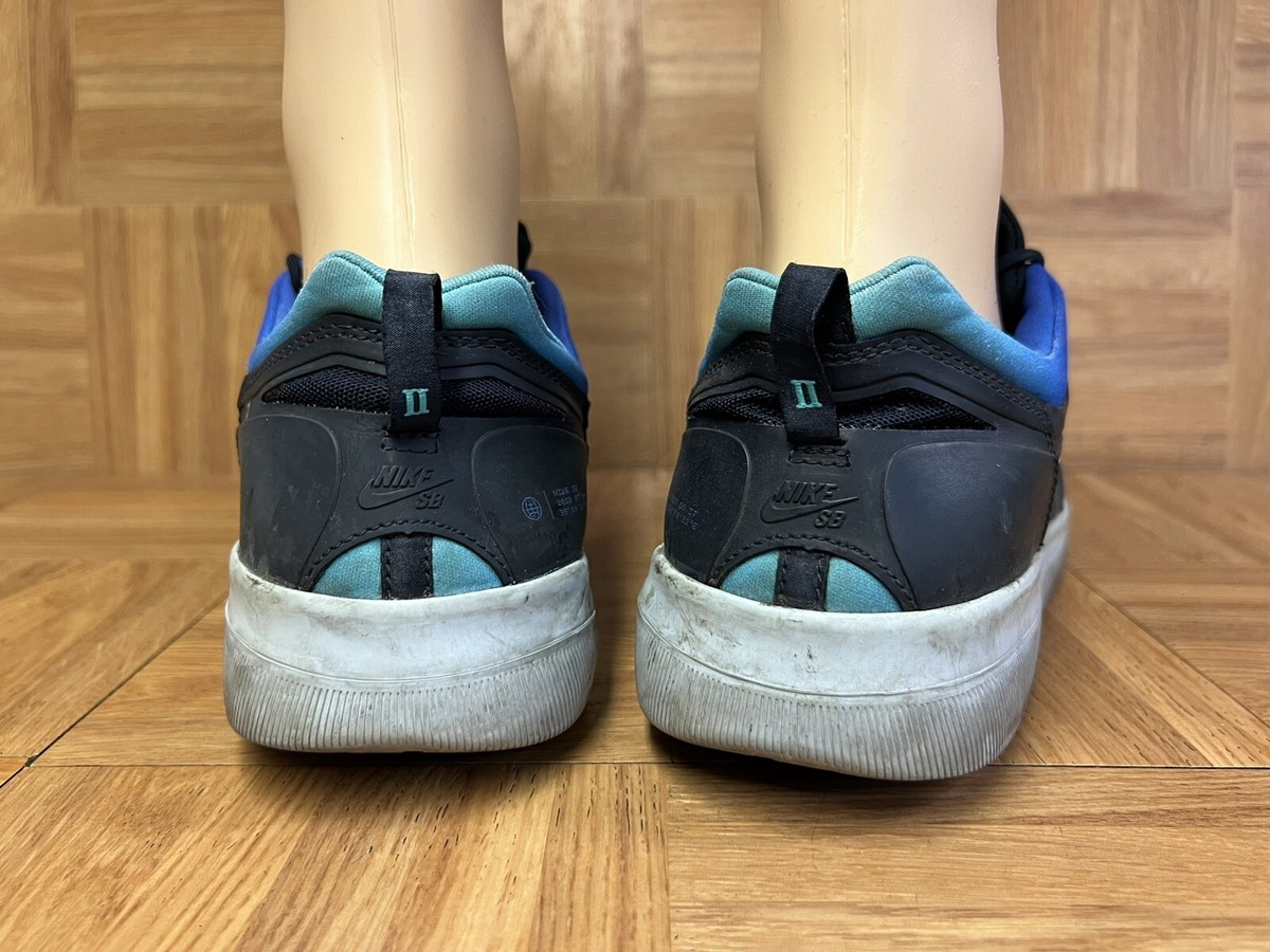 RARE🔥 Sz 13 - Nike SB Nyjah Free 2 Dark Obsidian Hyper Jade RARE🔥 Sz 13 - Nike SB Nyjah Free 2 Dark Obsidian Hyper Jade