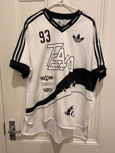 Adidas Adilenium Season 2 Team '93 Jersey - White - Size Large - Picture 2 of 4