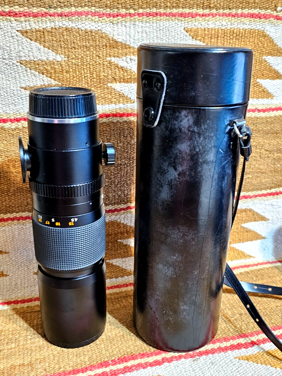 Sweet Yashica ML 300mm f/5.6 Telephoto Lens w Y & Contax Mount