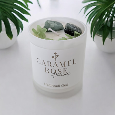 Kristall Blume Duft Trockenblume Sojawachs Kerze Aromatherapie Kerze Geschenk
