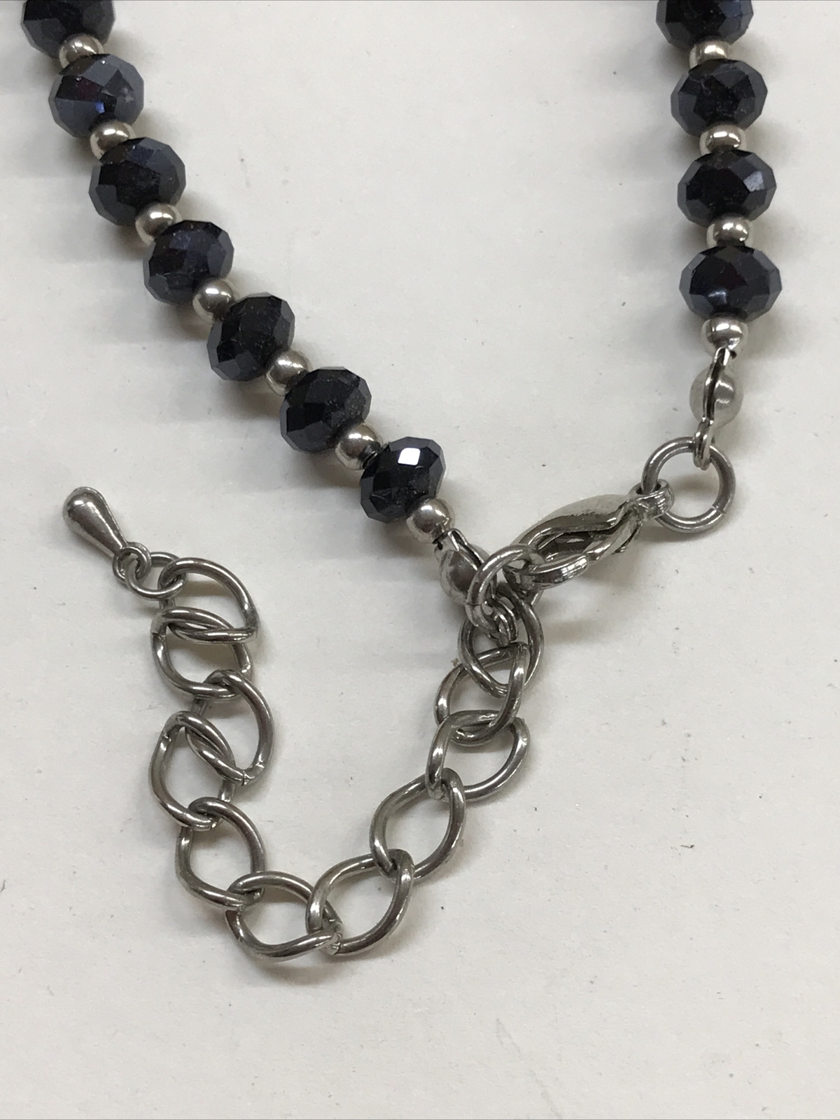 Silvertone and Multicolor Beaded Statement Neckla… - image 8