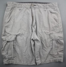 Men's Wrangler Ripstop Cargo Pants Tech Pocket Gray Size 32