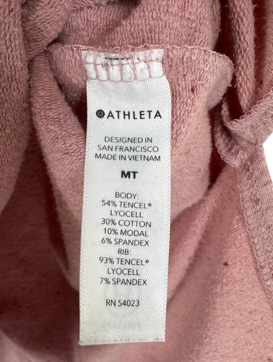 athleta long sleeve loose fit side slit sweater