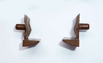 16 St Adam Hall 4982 Plastikfüße 85 x 33 x 43 mm Möbelfüße Gerätefüße Boxenfüße