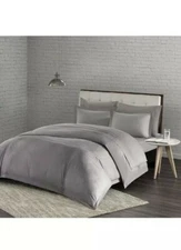 Urban Habitat Cotton King Duvet Cover Mini Set in Grey  UH12-0089