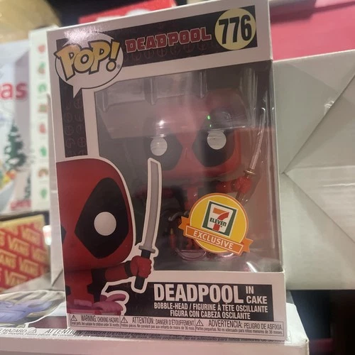 Funko Pop! Vinyl: Marvel - Deadpool in Cake  - 7-Eleven (Exclusive) #776