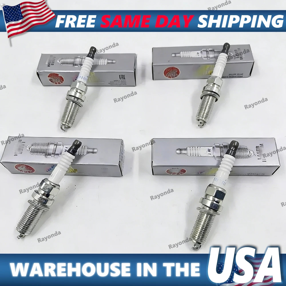 Set of 4 For NGK 94124 Laser Iridium Spark Plugs ILKAR7L11