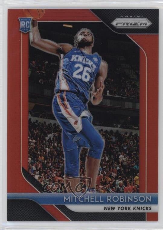 2018-19 Panini Prizm Red Prizm 6/299 Mitchell Robinson #227 Rookie RC