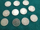LOT OF 11 LIBERTY V NICKELS VINTAGE ANTIQUE US COINS