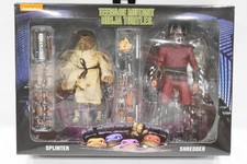 NECA Splinter and Shredder 2 pack TMNT Teenage Mutant Ninja Turtles NEW NIB