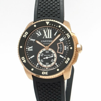 CARTIER W7100052 Pink Case Size 42mm Men's Used Watch