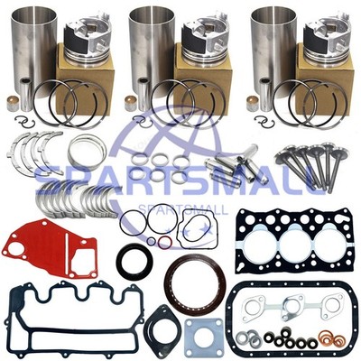 New Rebuild Kit Overhaul Repair Parts For Isuzu 3LD1 Engine Excavator Generator