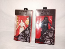 Hasbro Star Wars the Black series 02 REY & 03 KYLO REN sealed NIB