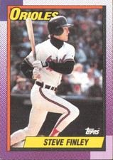1990 Topps #349 Steve Finley