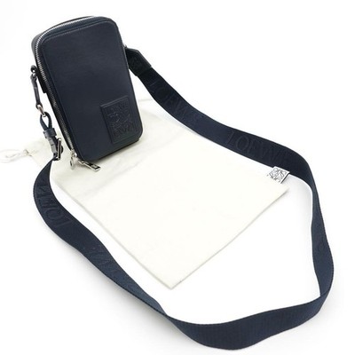 LOEWE Vertical Crossbody Shoulder Bag Calf