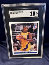 2005 Rittenhouse WNBA Lisa Leslie Card Graded 10 Gem Mint LA SPARKS