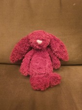 Jellycat Special Edition Red Bashful Emily Bunny (retired) No Tags