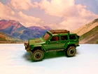 95 JEEP CHEROKEE    2022 Hot Wheels Baja Blazers Series    Green
