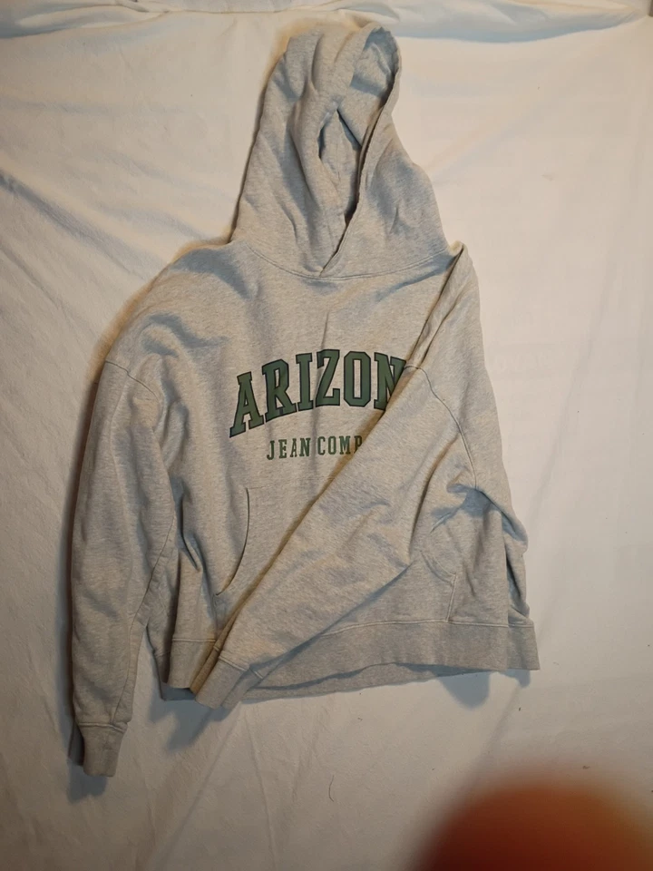 Arizona Jean Company Sudadera con Capucha Estilo Años 90 Mujer XL Gris Foto 2 de 4
