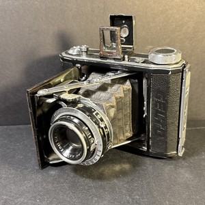 Vintage Semi Gelto I Folding Camera 7.5cm f/4.5 120 Film Tested Working Rare