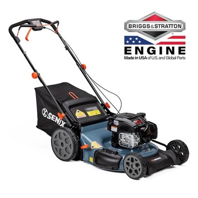 SENIX 22-in Gas Self-propelled lawn mower with 163-cc Briggs and Stratton Engine