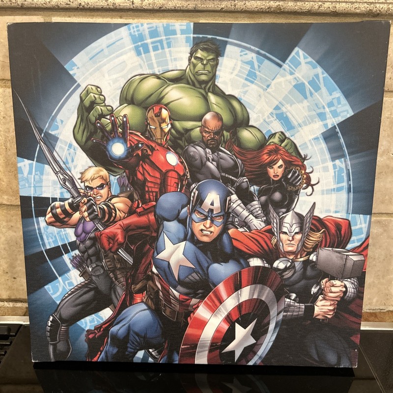 Marvel 10”X10” Artwork Canvas By Altissimo!