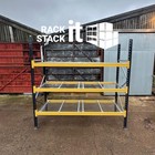 1x Bay Link 51 Used Racking 24M High 900 Deep 27m Beams Heavy Duty Wearhouse