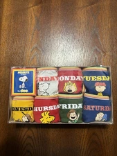 Peanuts Characters 7-day Panty Pack. Cedar Point Promotional Item from 1990’s