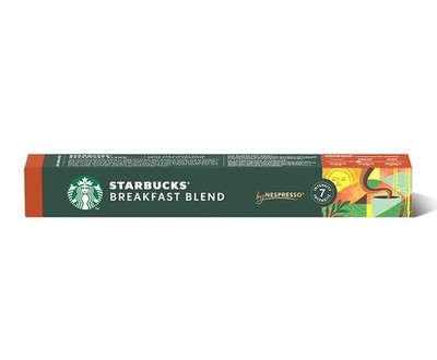 STARBUCKS Breakfast Blend 10 Kapseln 1 Packung (80,53 EUR/kg)