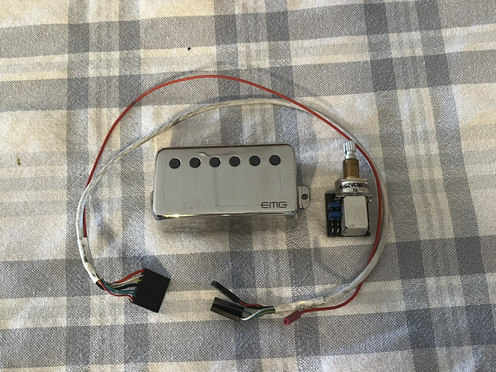 EMG 66TW Dual Mode Active Humbucker Neck Pickup, read b4 buy.