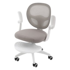 Kids Desk Chair Adjustable Height Children Study Chair w/Universal Casters Grey