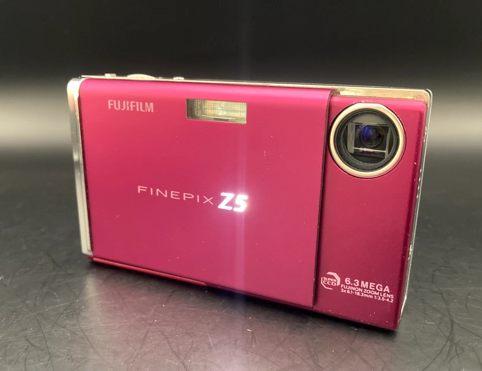[ Fast neuwertig] Fujifilm Finepix Z5fd getestet pink 6,3 MP Digitalkamera Japan