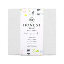 Honest Baby Organic Cotton Changing Pad Cover - Bright White