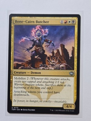 Bone-Cairn Butcher - 173 - Tarkir Dragonstorm - NM - Creature - U