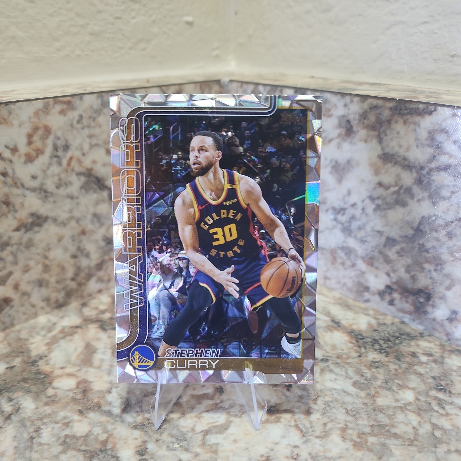 Stephen Curry 2025-26 Topps #135 Flagship 🏀 DIAMANTE PARALLEL Silver HOF