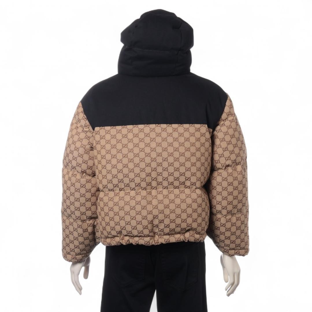 K5414 Gucci x North Face GG Canvas Down Jacket XS image 2