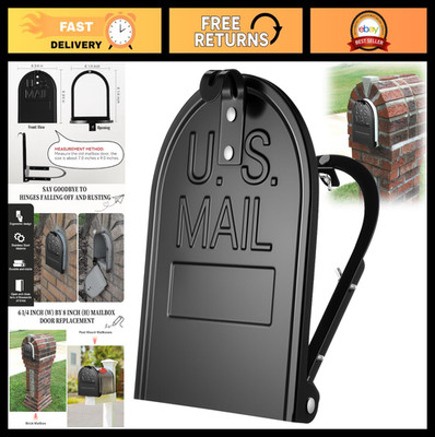 Mailbox Door Replacement 6.25'' W x 8'' H for Brick Mailbox - Rust Repair Kit, Sna