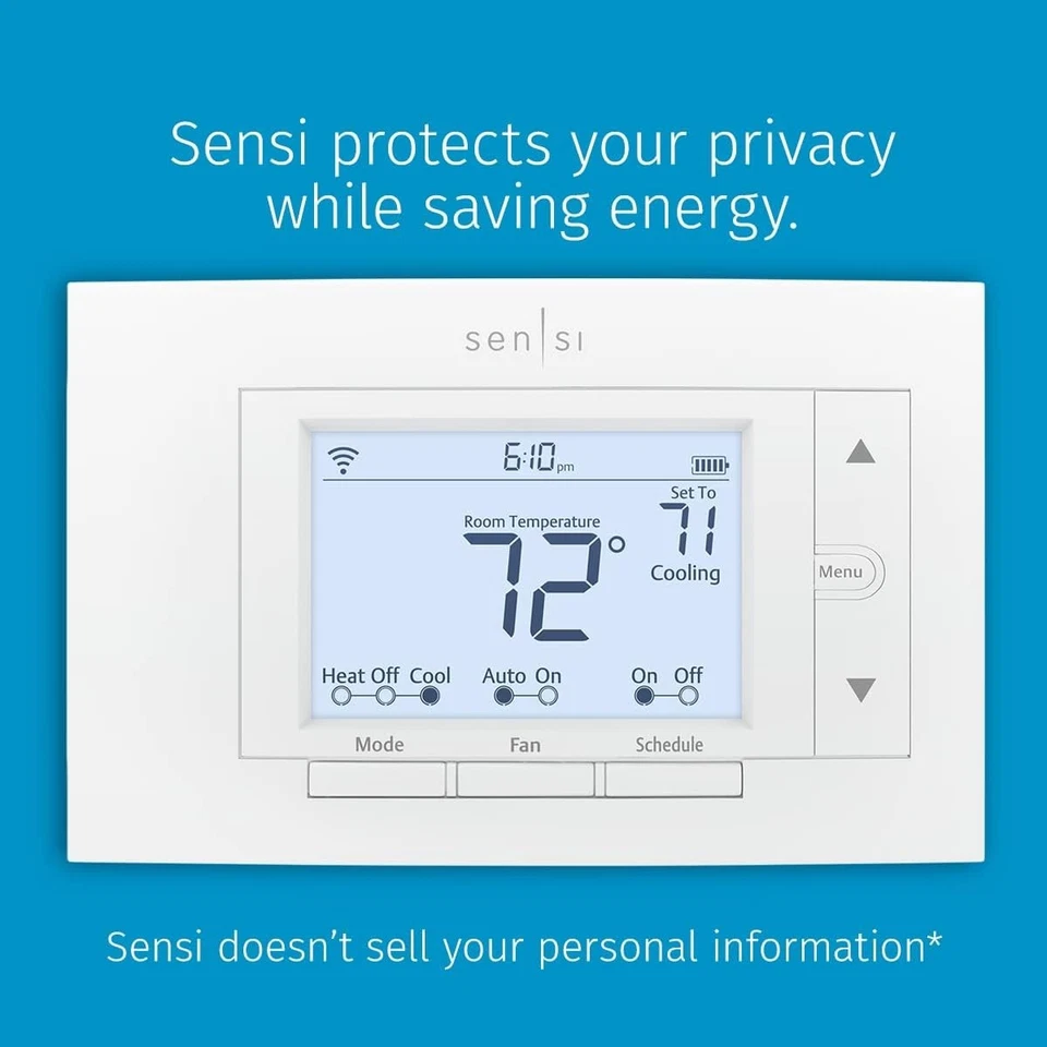Sensi Smart Thermostat - Energy Saving, Programmable, Wi-Fi - Image 4 of 4
