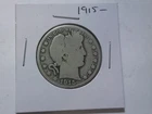 1915-P Barber Half Dollar  SEMi-KEY DATE