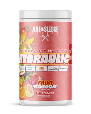 Axe & Sledge Hydraulic V2 Fruit Kaboom 452g / 40-20 serv 08/26 + Samples