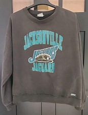 Vintage Jacksonville Jaguars 1993 BIKE Black Sweatshirt Size XL